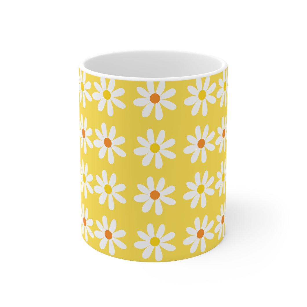 Fresh Flowers Ceramic Mug 11oz