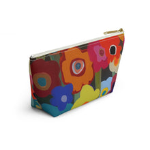 Load image into Gallery viewer, &quot;Mama&#39;s Bouquet&quot; Accessory Pouch w T-bottom
