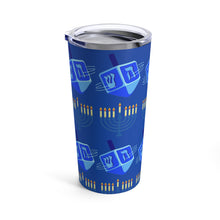 Load image into Gallery viewer, Spinning Dreidels Tumbler 20oz
