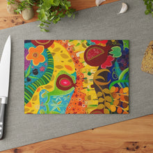 Load image into Gallery viewer, Bringing Heaven to Earth Glass Cutting Board
