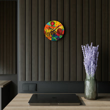 Load image into Gallery viewer, Bringing Heaven to Earth Acrylic Wall Clock
