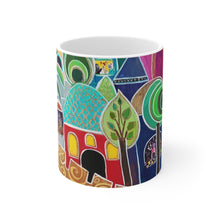 Load image into Gallery viewer, Shabbos on Jerusalem Ceramic Mug 11oz
