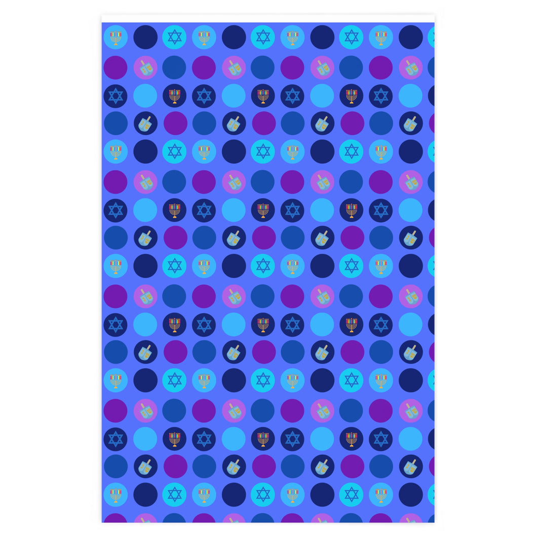Celebrate Chanukah Wrapping Paper