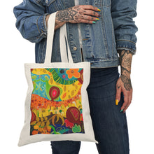 Load image into Gallery viewer, Bringing Heaven to Earth Natural Tote Bag
