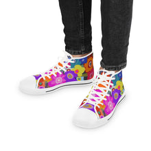 Load image into Gallery viewer, &quot;Mama&#39;s Bouquet&quot; Men&#39;s High Top Sneakers

