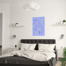 Load image into Gallery viewer, &quot;Lullaby&quot; Aleph-Bais Satin Poster (210gsm)
