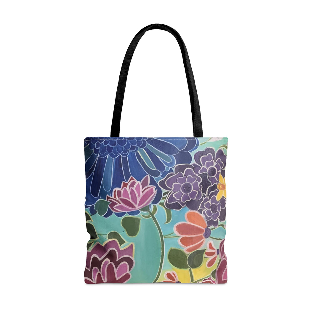 Floral Fantasy Tote Bag (AOP)