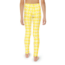 Load image into Gallery viewer, &quot;Fresh Flower&quot; Youth Full-Length Leggings (AOP)

