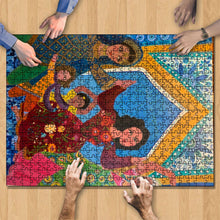 Load image into Gallery viewer, Colorful Sisterhood Celebration  Jigsaw Puzzles 500 Pieces
