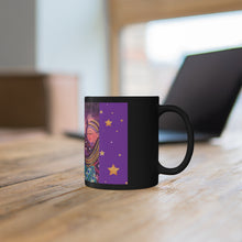 Load image into Gallery viewer, 11oz  When Blessings Overflow Black Mug
