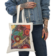 Load image into Gallery viewer, My Garden of Eden Natural Tote Bag

