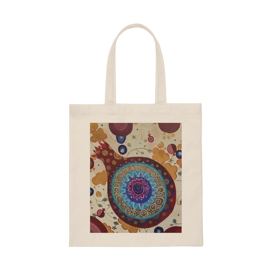 Dance of the Pomegranates Canvas Tote Bag