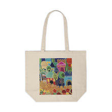 Load image into Gallery viewer, Jerusalem Nights Canvas Shopping Tote
