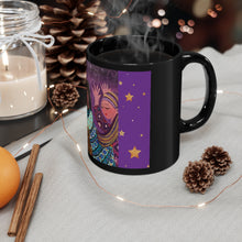 Load image into Gallery viewer, 11oz  When Blessings Overflow Black Mug
