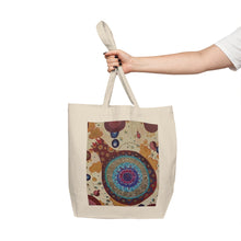 Load image into Gallery viewer, Dance of the Pomegranates Canvas Shopping Tote
