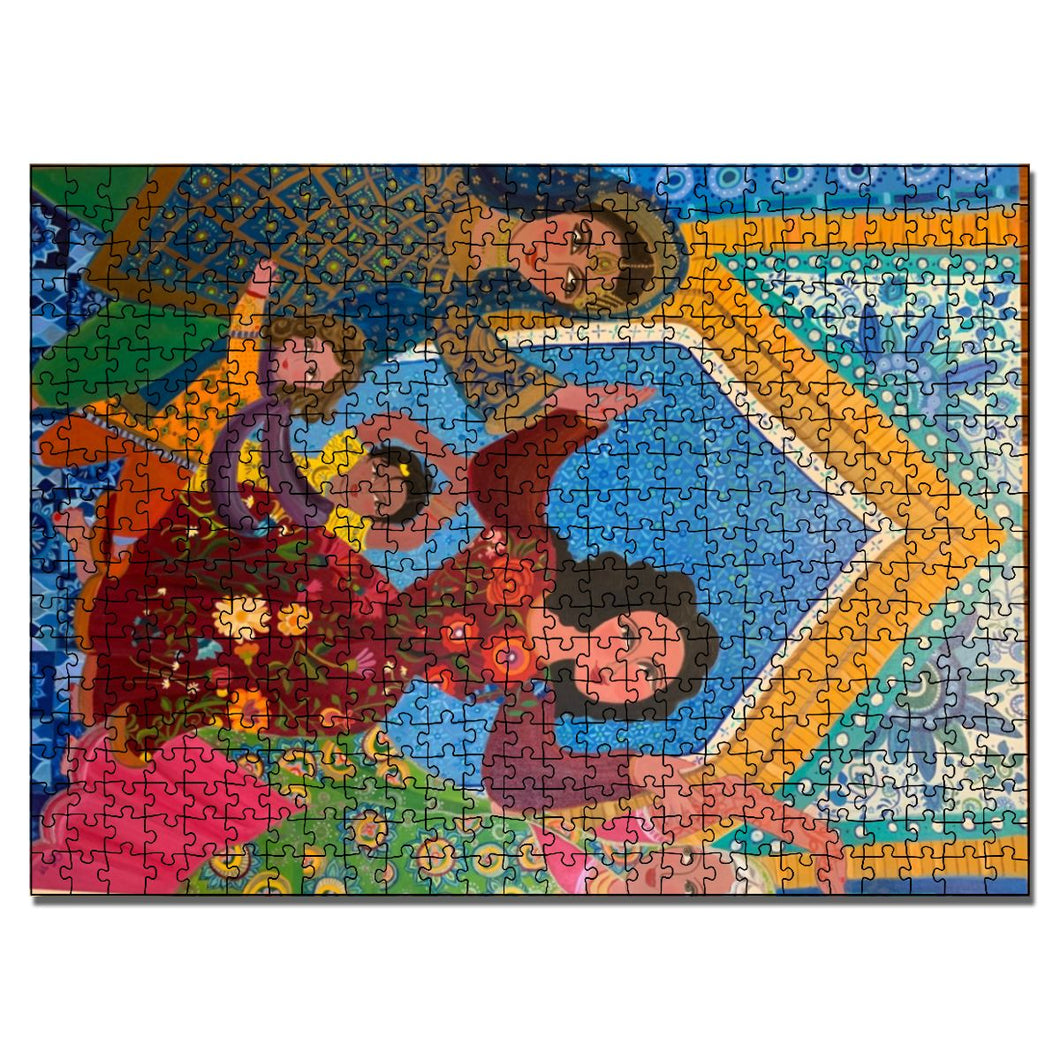 Colorful Sisterhood Celebration  Jigsaw Puzzles 500 Pieces