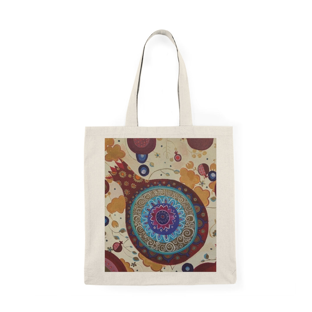 Dance of the Pomegranates Natural Tote Bag